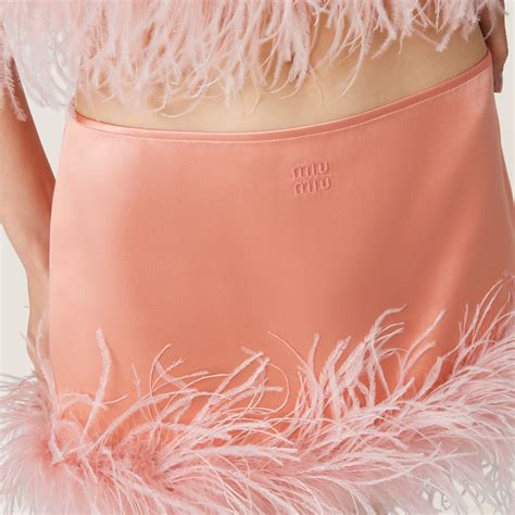 miu miu feather|Coral Feather.